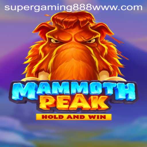 MammothPeak: Unveiling the Thrilling World of SuperGaming888's Latest Adventure